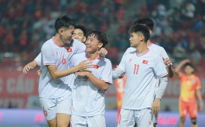 hình ảnh U20 Việt Nam vs U20 Guam